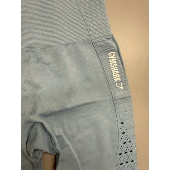 GYMSHARK Energy Seamless legging. Malibu blue. Sz S *estimated See Measurements - Picture 11 of 12